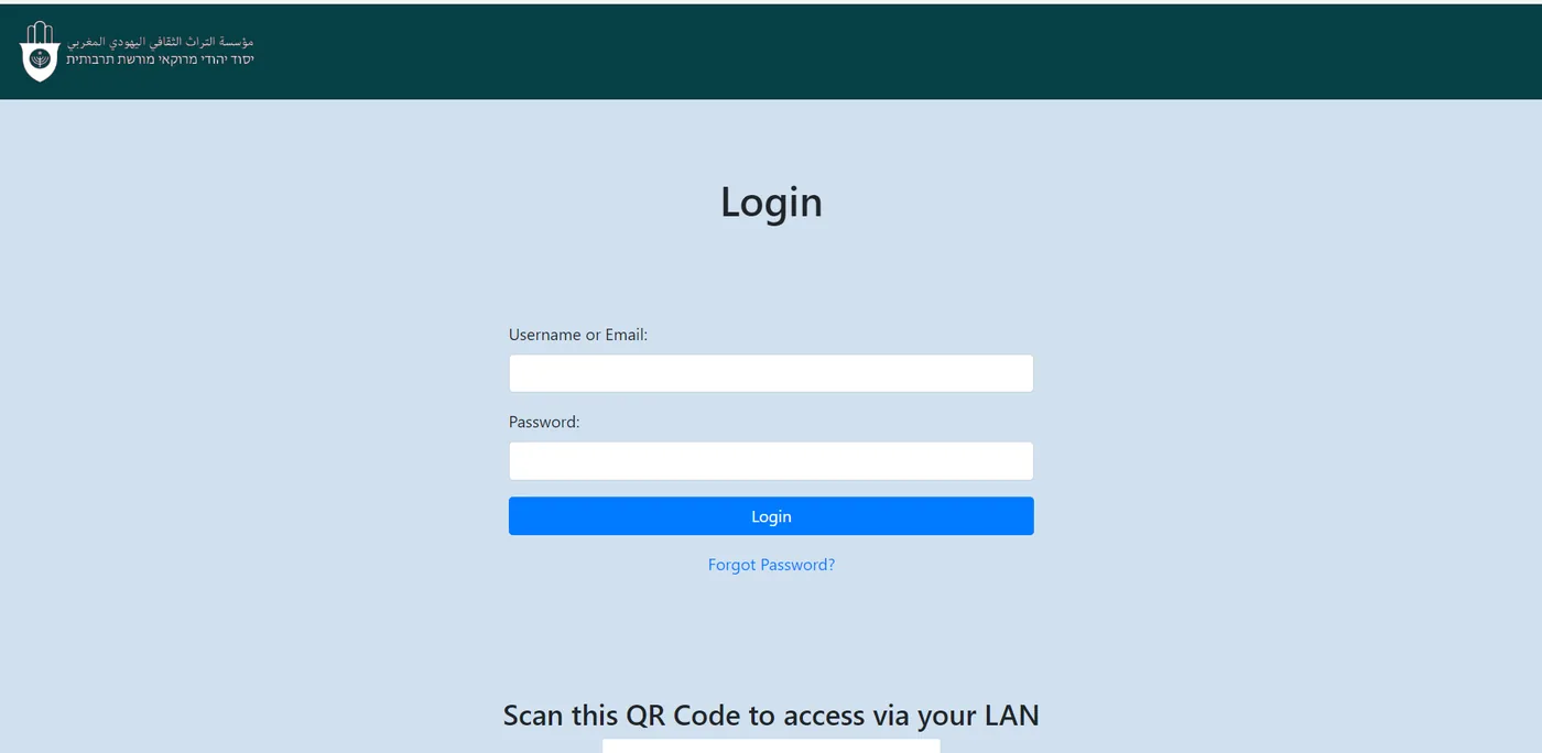 Login Page