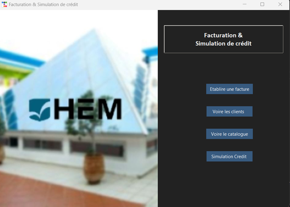 Python Tkinter Homepage